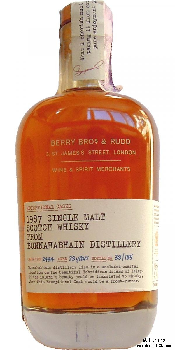 Bunnahabhain 1987 BR