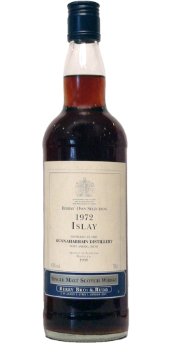 Bunnahabhain 1972 BR