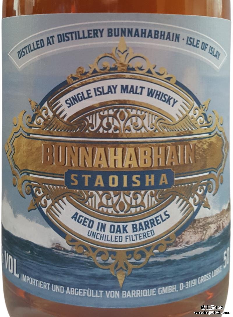 Bunnahabhain Staoisha Bq