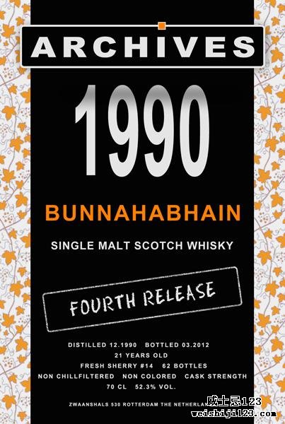 Bunnahabhain 1990 Arc