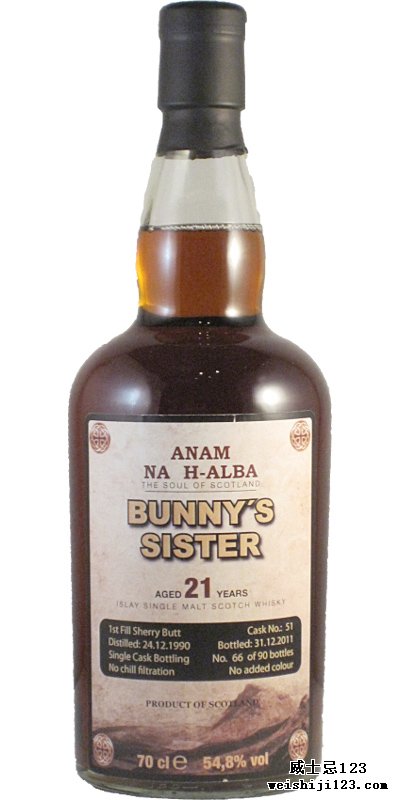 Bunnahabhain 1990 ANHA