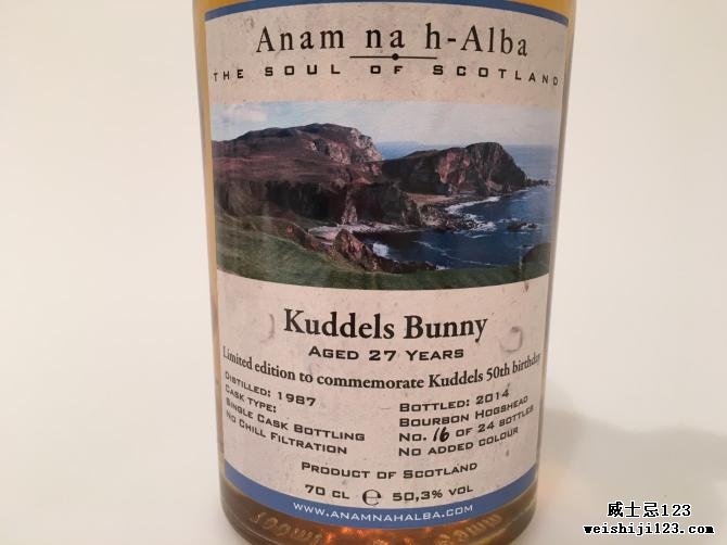 Bunnahabhain 1987 ANHA