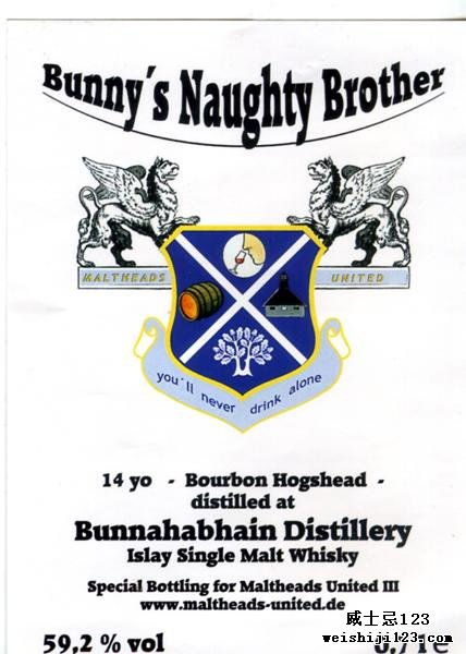 Bunnahabhain 14-year-old ANHA