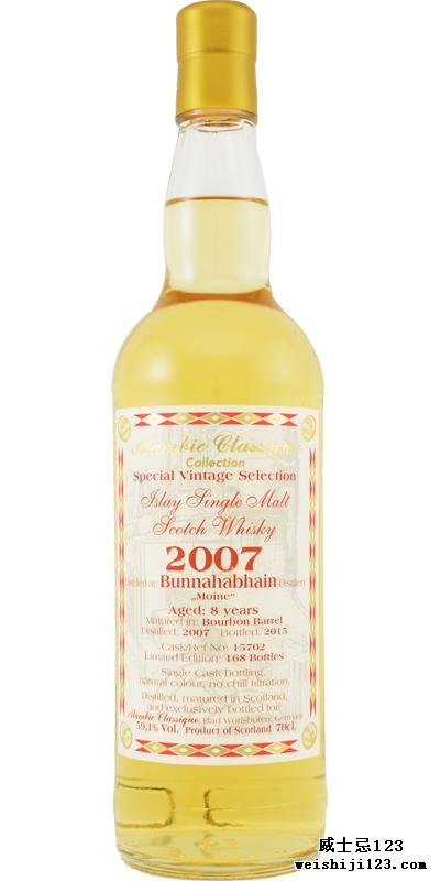 Bunnahabhain 2007 AC Moine