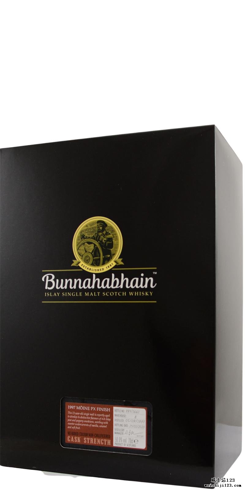 Bunnahabhain 1997