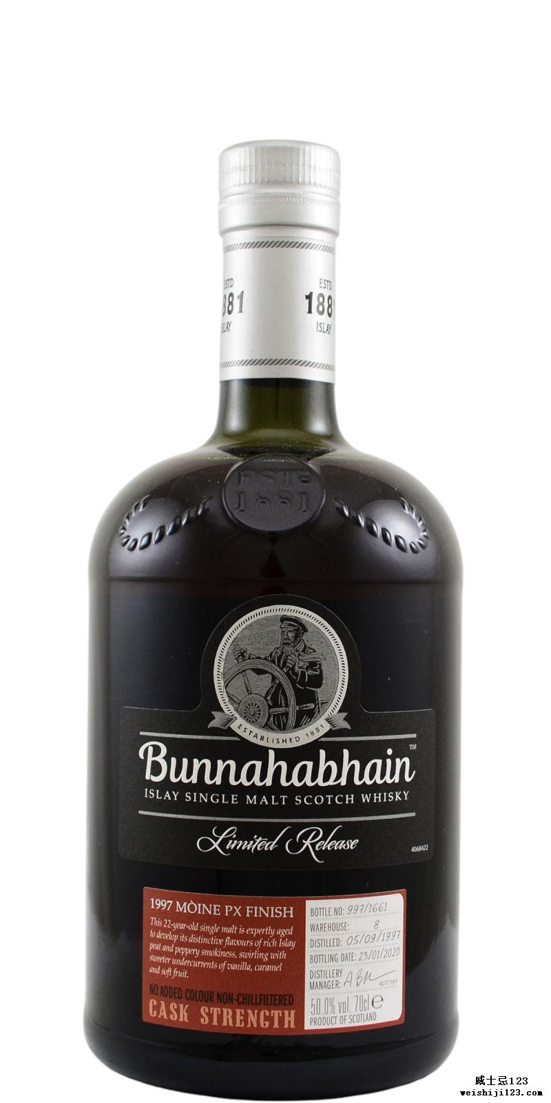 Bunnahabhain 1997