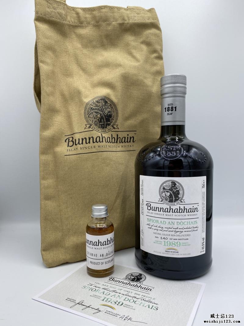 Bunnahabhain 1989