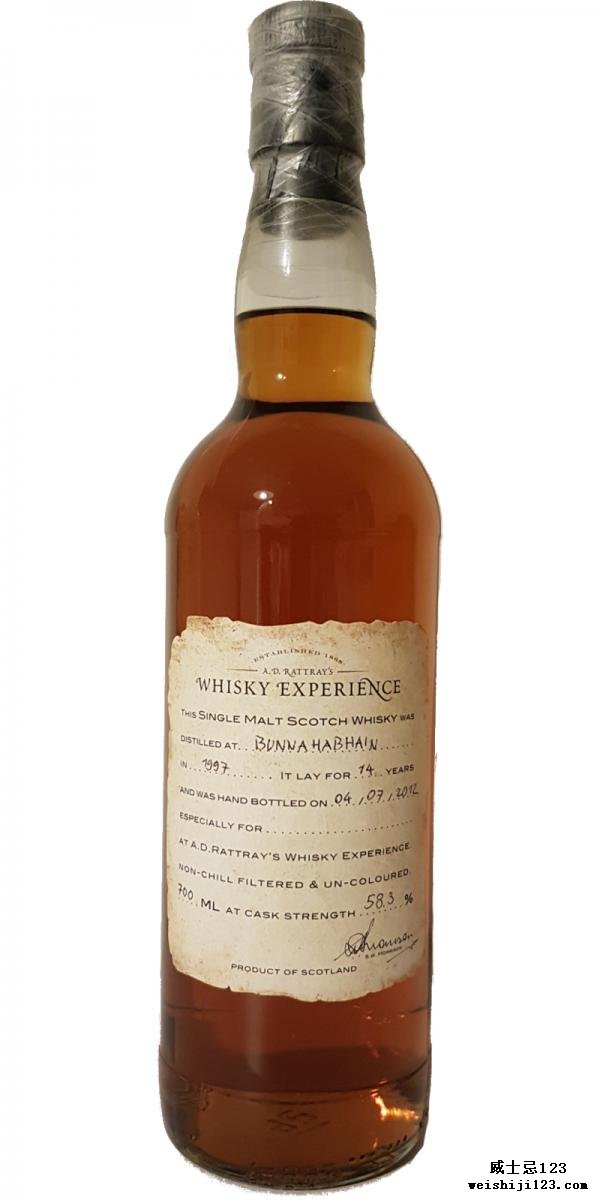 Bunnahabhain 1997 DR