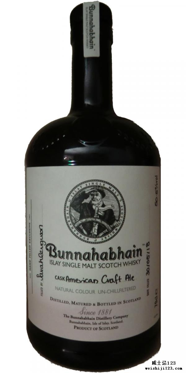 Bunnahabhain American Craft Ale