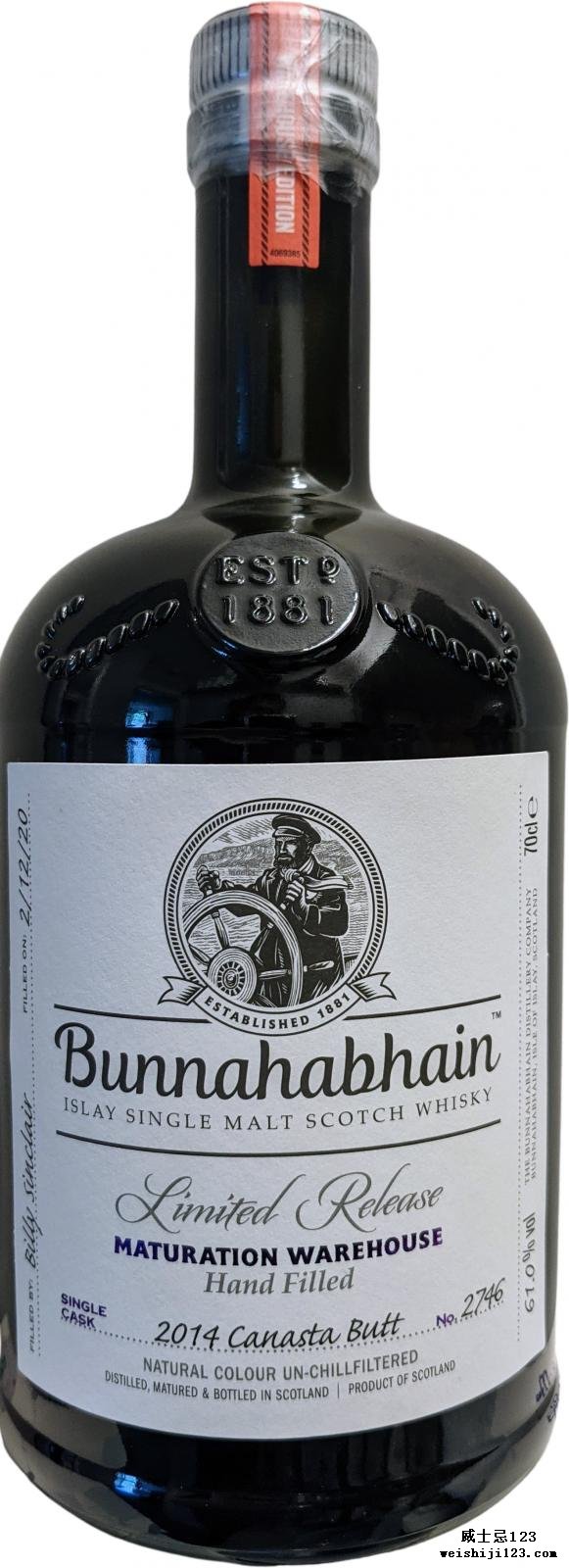 Bunnahabhain 2014