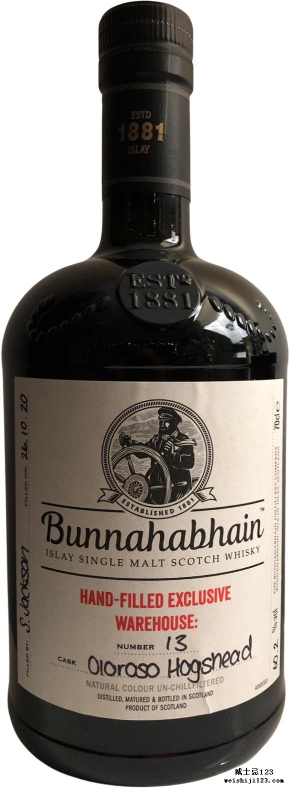 Bunnahabhain 2013