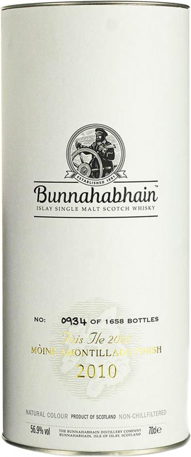 Bunnahabhain 2010 Mòine