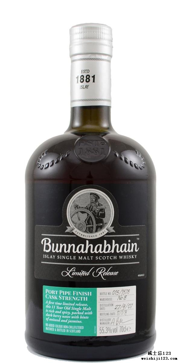 Bunnahabhain 2007 Port