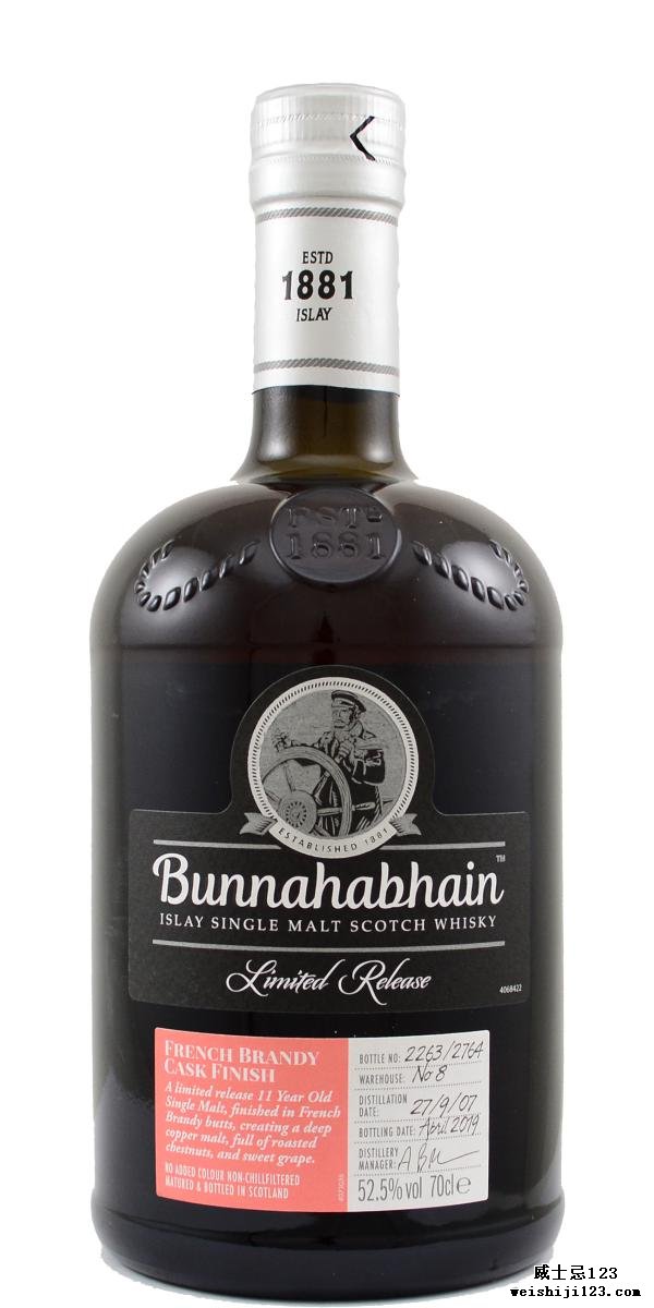 Bunnahabhain 2007