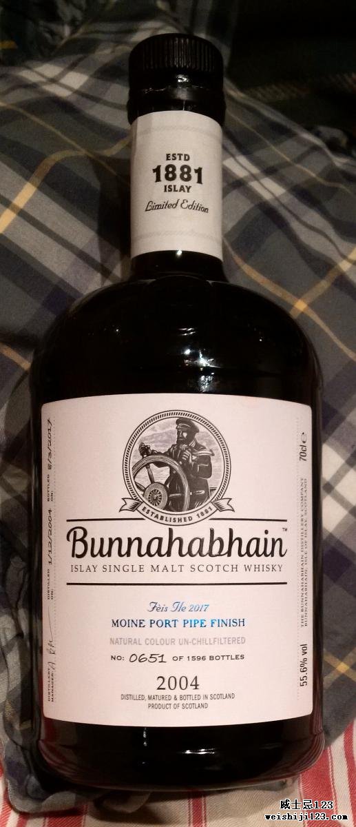 Bunnahabhain 2004 Mòine