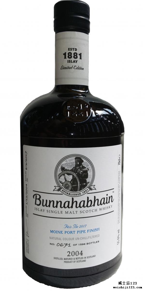 Bunnahabhain 2004 Mòine