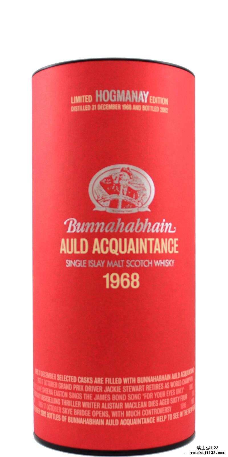 Bunnahabhain 1968