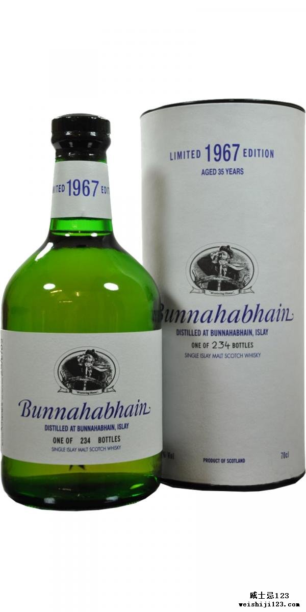 Bunnahabhain 1967