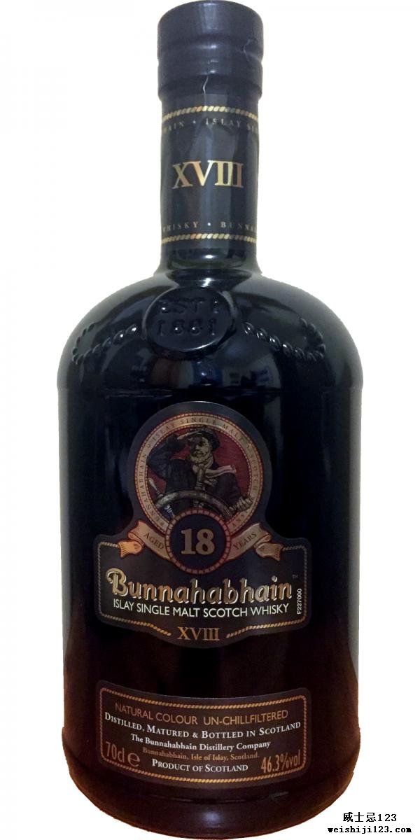 Bunnahabhain 18-year-old