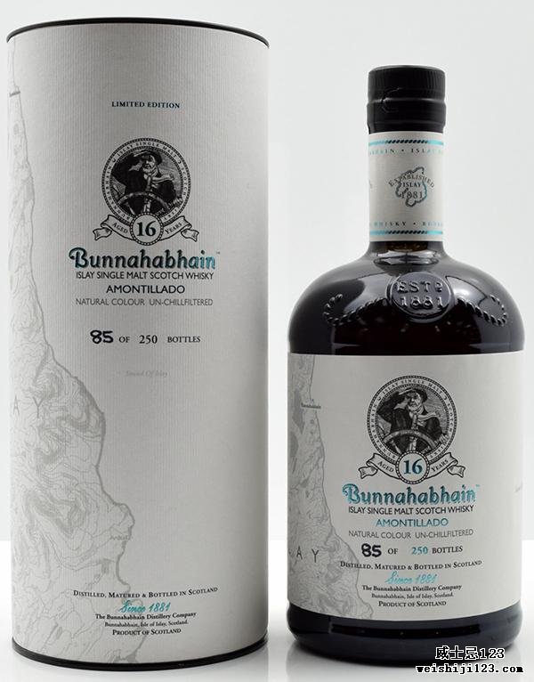 Bunnahabhain 16-year-old - Amontillado