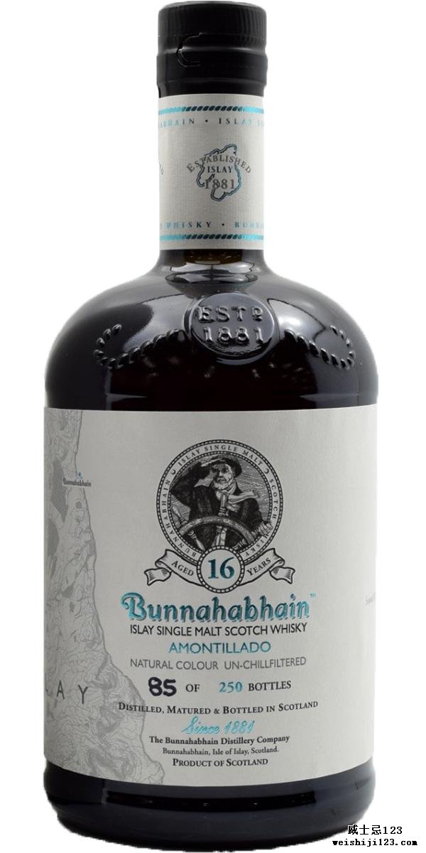 Bunnahabhain 16-year-old - Amontillado