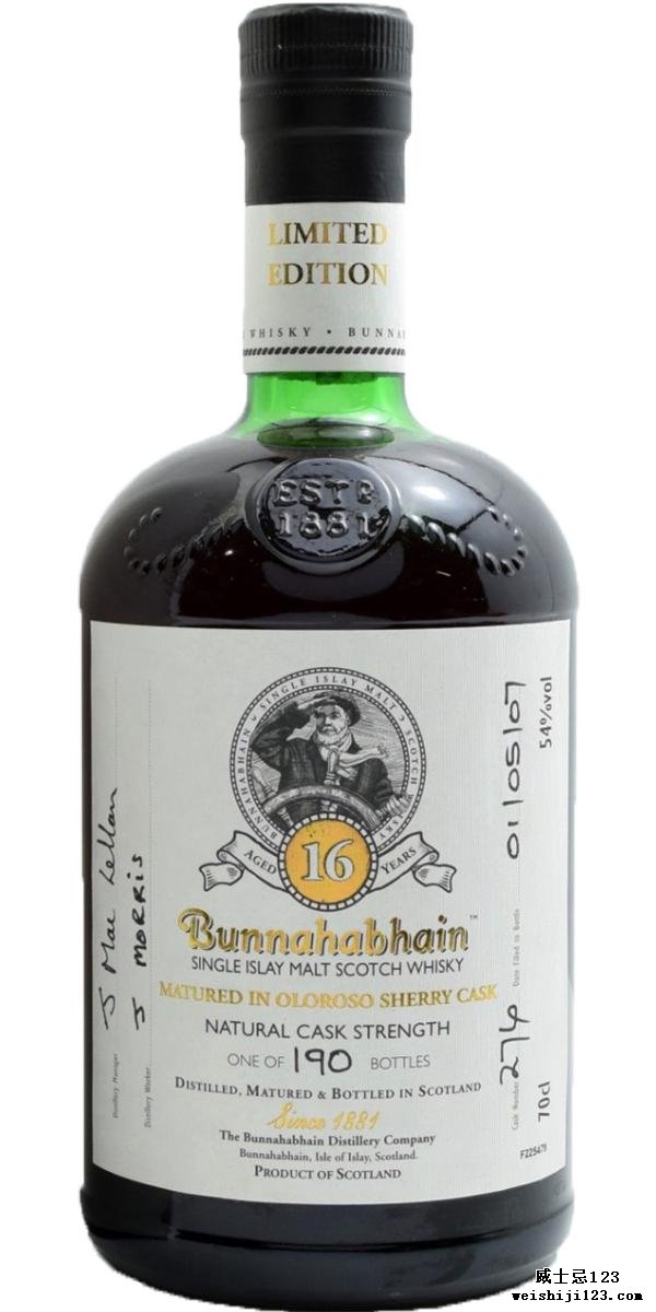 Bunnahabhain 16-year-old