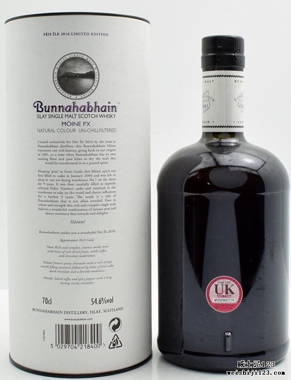 Bunnahabhain 12-year-old Mòine