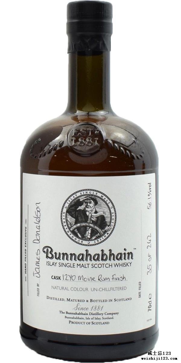 Bunnahabhain 12-year-old Moine