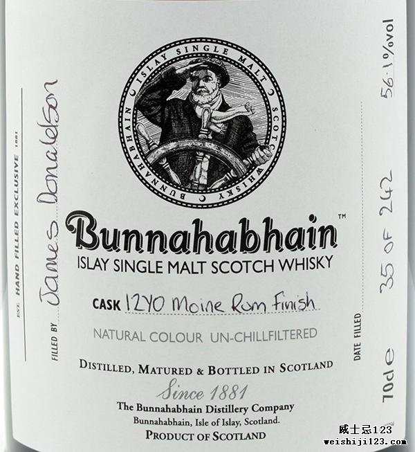 Bunnahabhain 12-year-old Moine