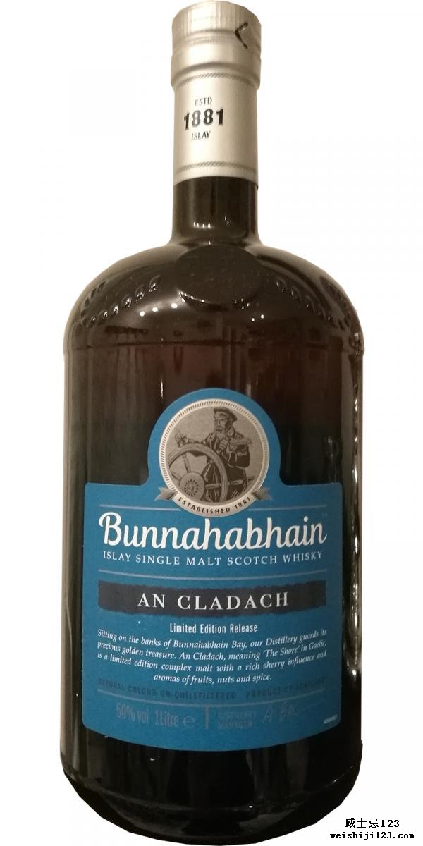 Bunnahabhain An Cladach