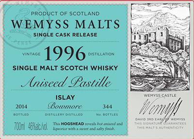 Bowmore 1996 Wy