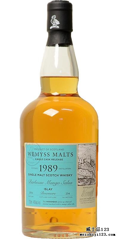 Bowmore 1989 Wy