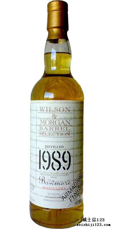 Bowmore 1989 WM