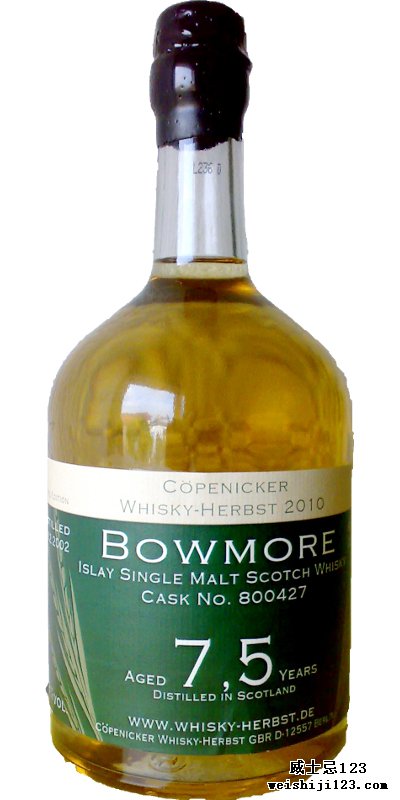 Bowmore 2002 Wk