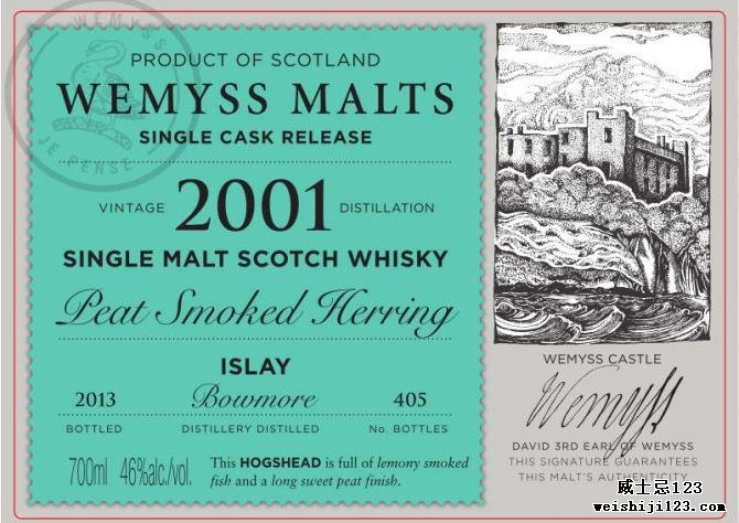 Bowmore 2001 Wy