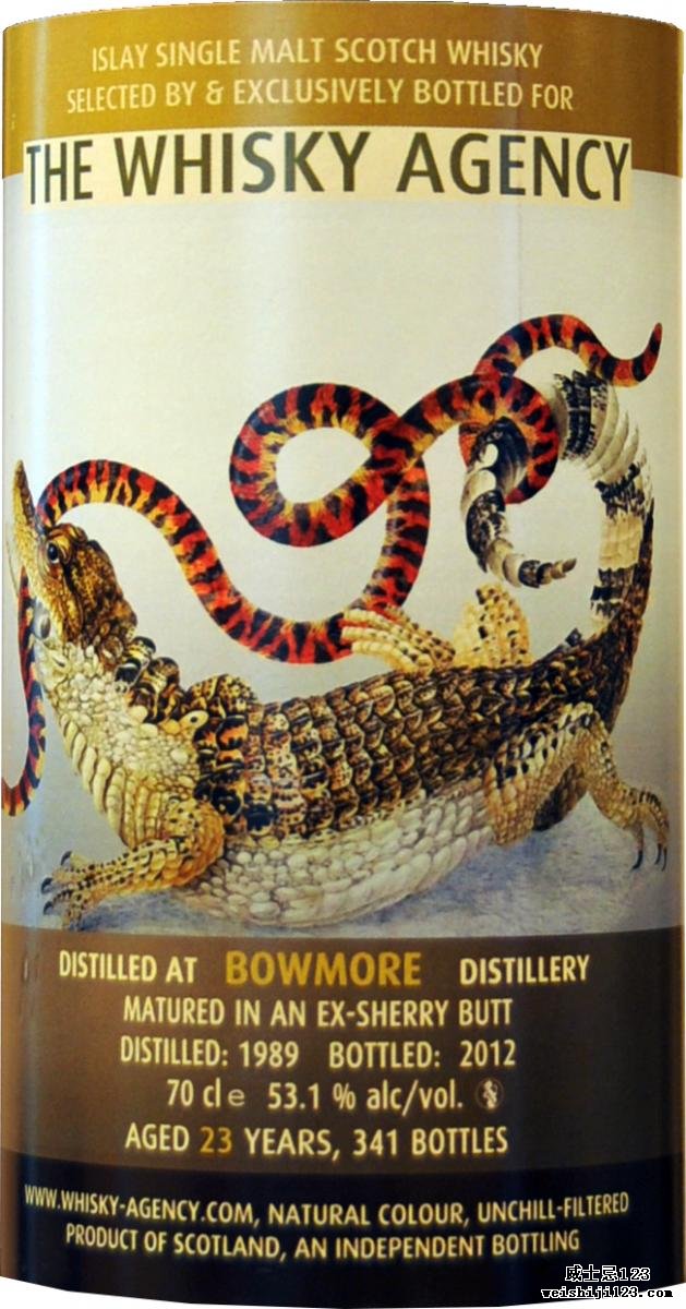 Bowmore 1989 TWA