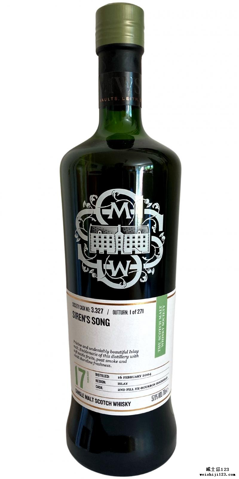 Bowmore 2004 SMWS 3.327