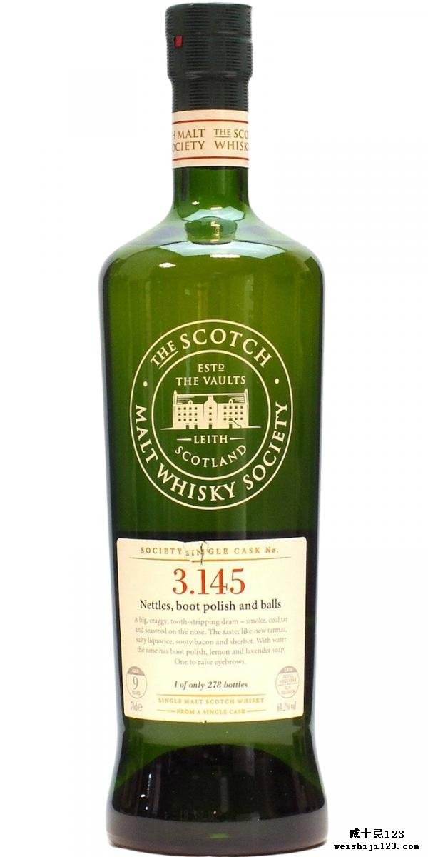 Bowmore 1999 SMWS 3.145