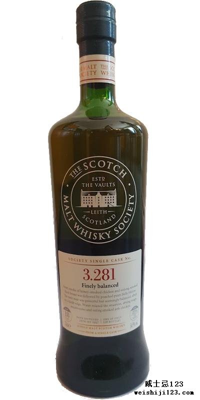 Bowmore 1997 SMWS 3.281