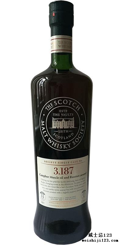 Bowmore 1997 SMWS 3.187