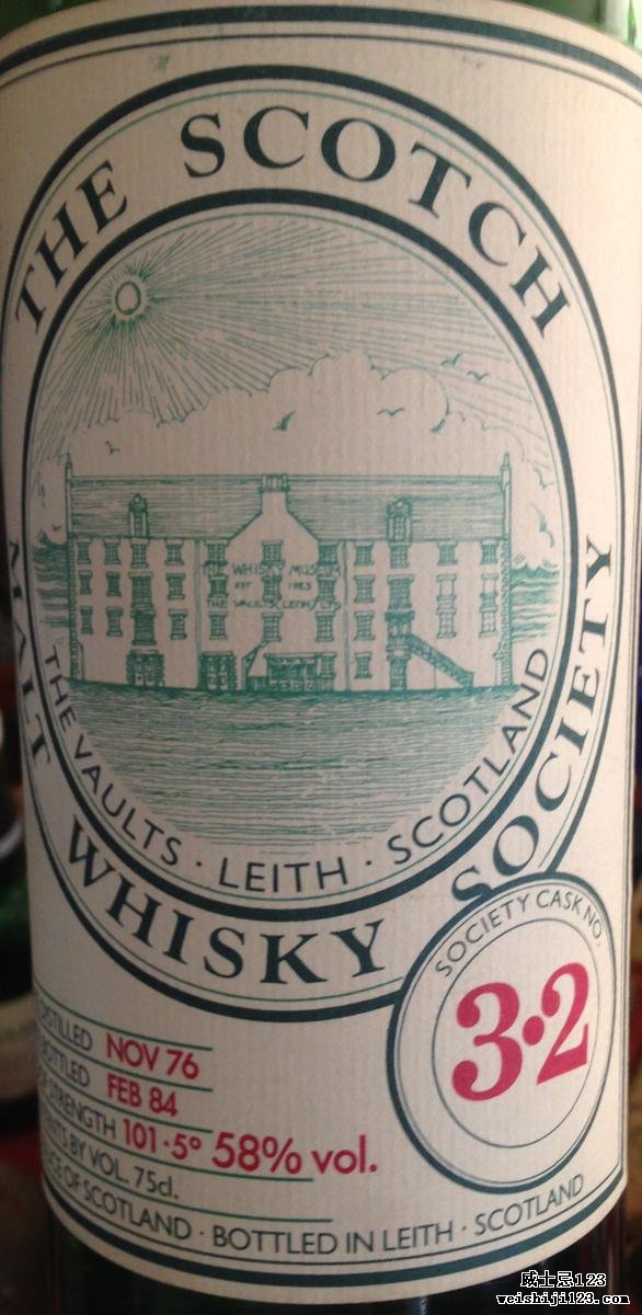 Bowmore 1976 SMWS 3.2