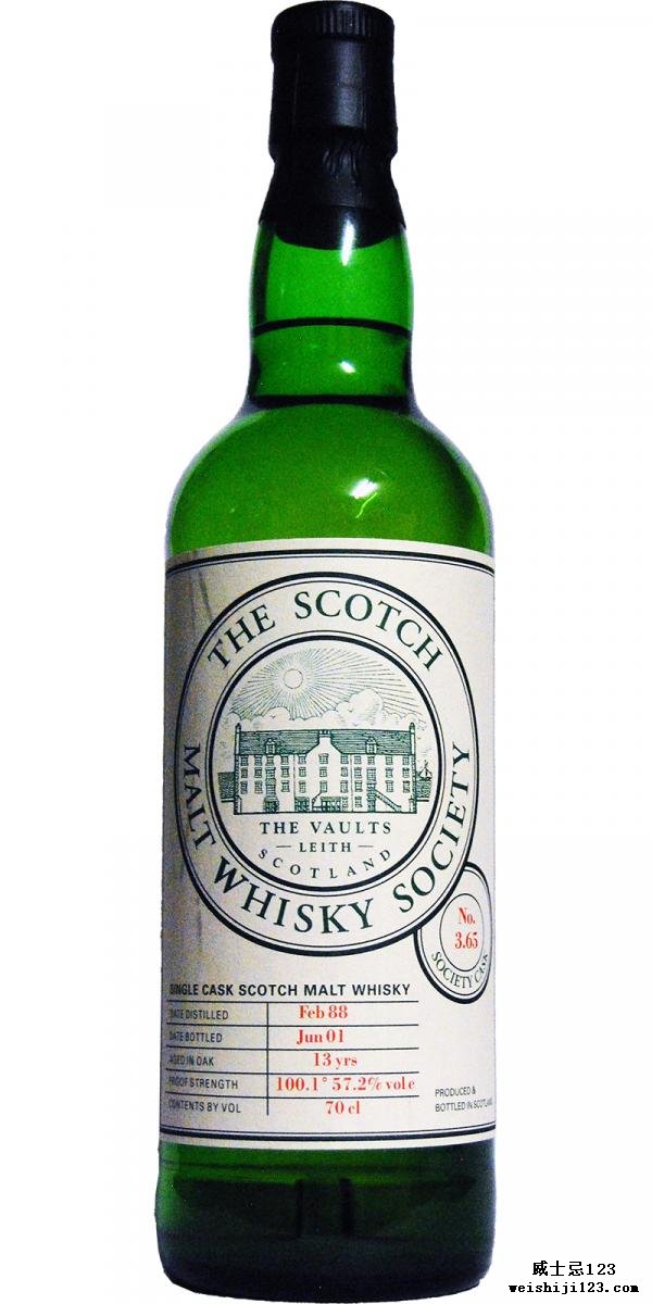 Bowmore 1988 SMWS 3.65