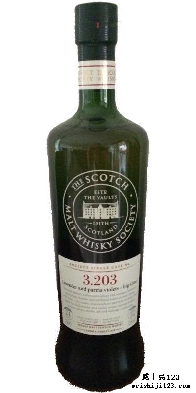 Bowmore 1988 SMWS 3.203