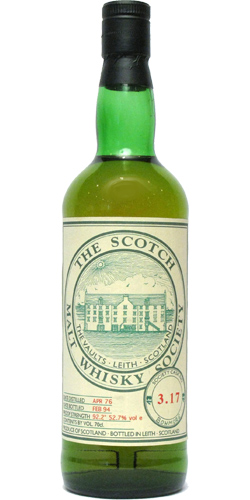 Bowmore 1976 SMWS 3.17