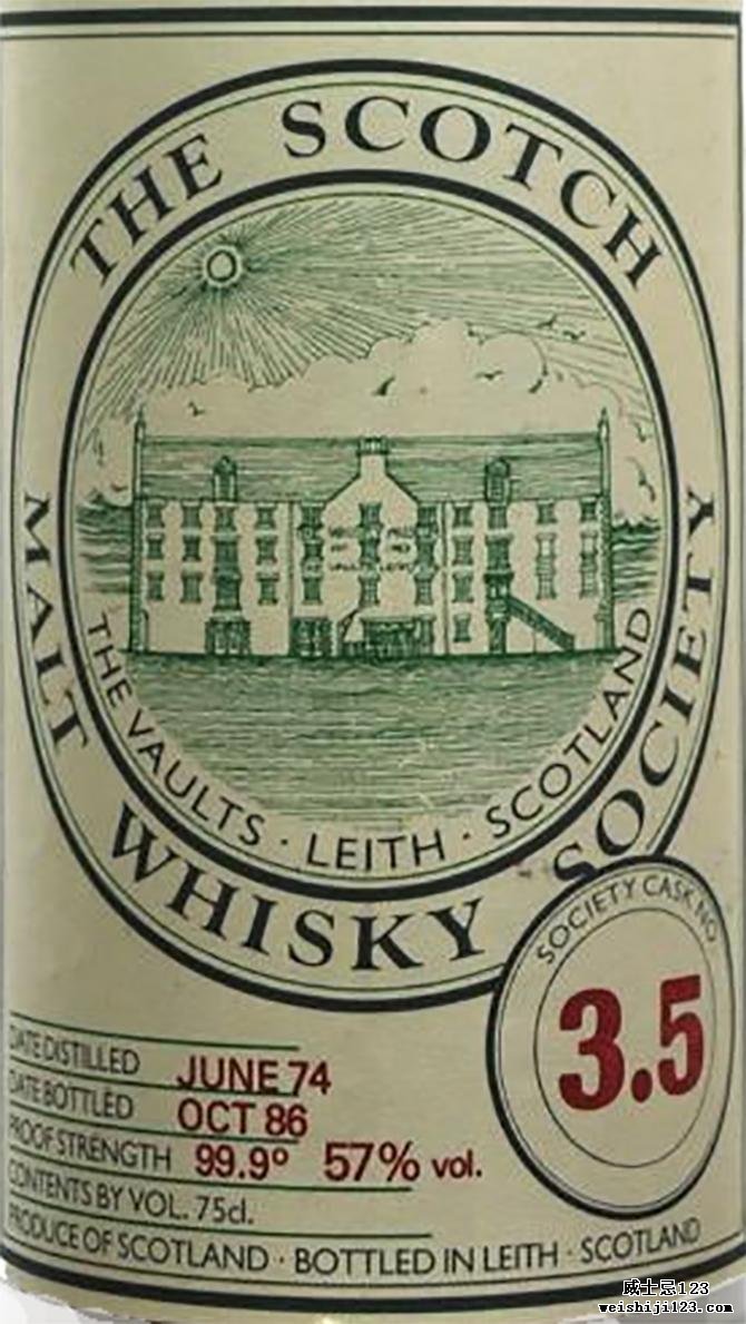 Bowmore 1974 SMWS 3.5