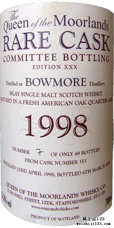 Bowmore 1998 QM