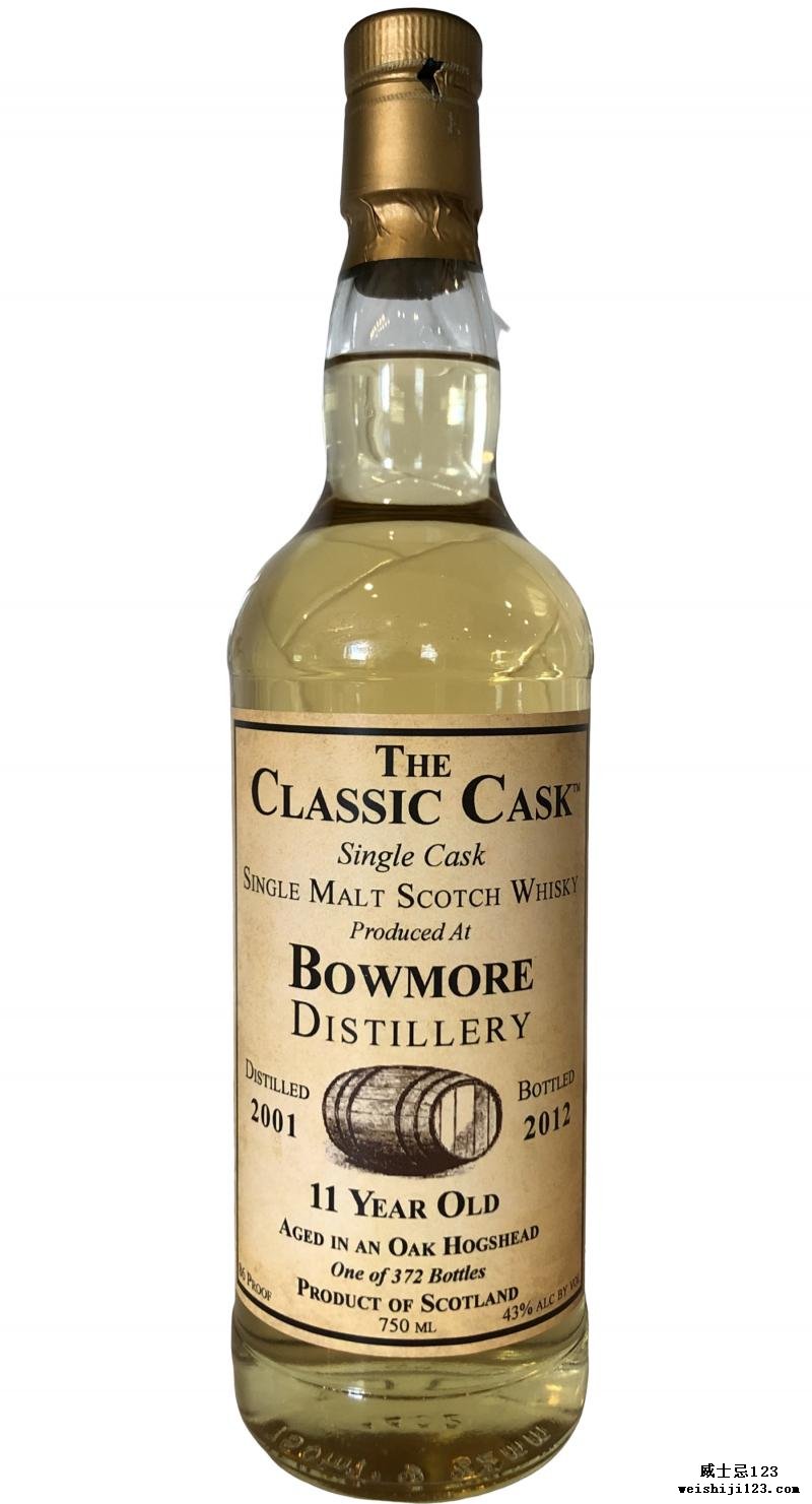 Bowmore 2001 TCC