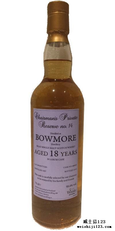 Bowmore 1997 SWf