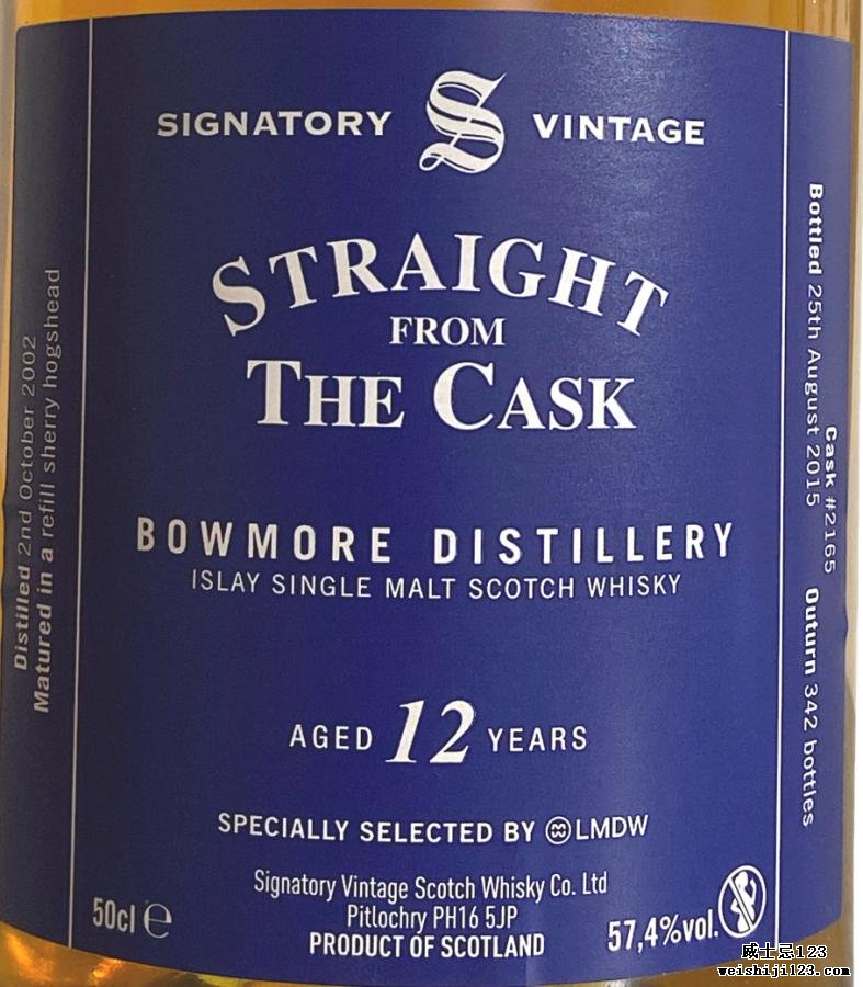 Bowmore 2002 SV