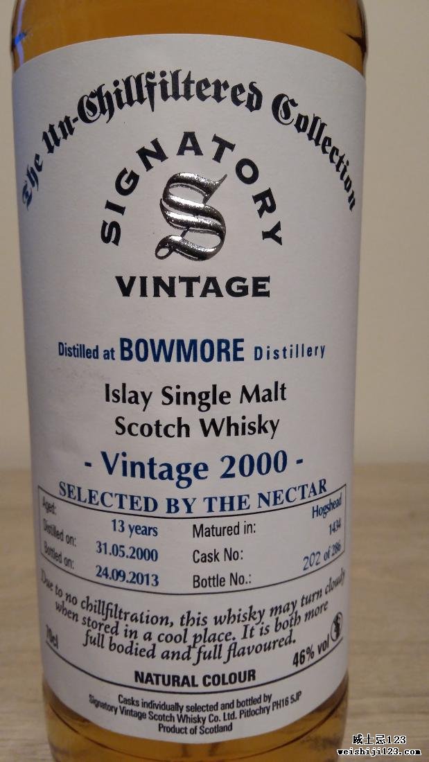 Bowmore 2000 SV